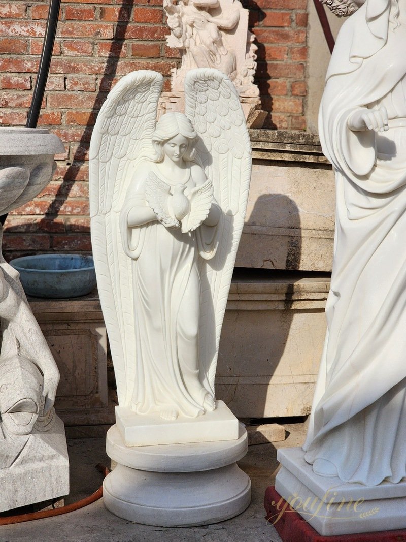 Most Common Catholic Angel Statues in Churche