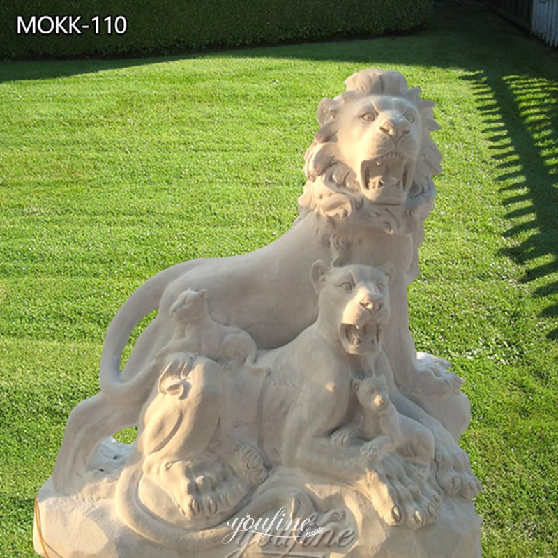  » lion statues for front porch marble lion statue for sale MOKK-110 Featured Image