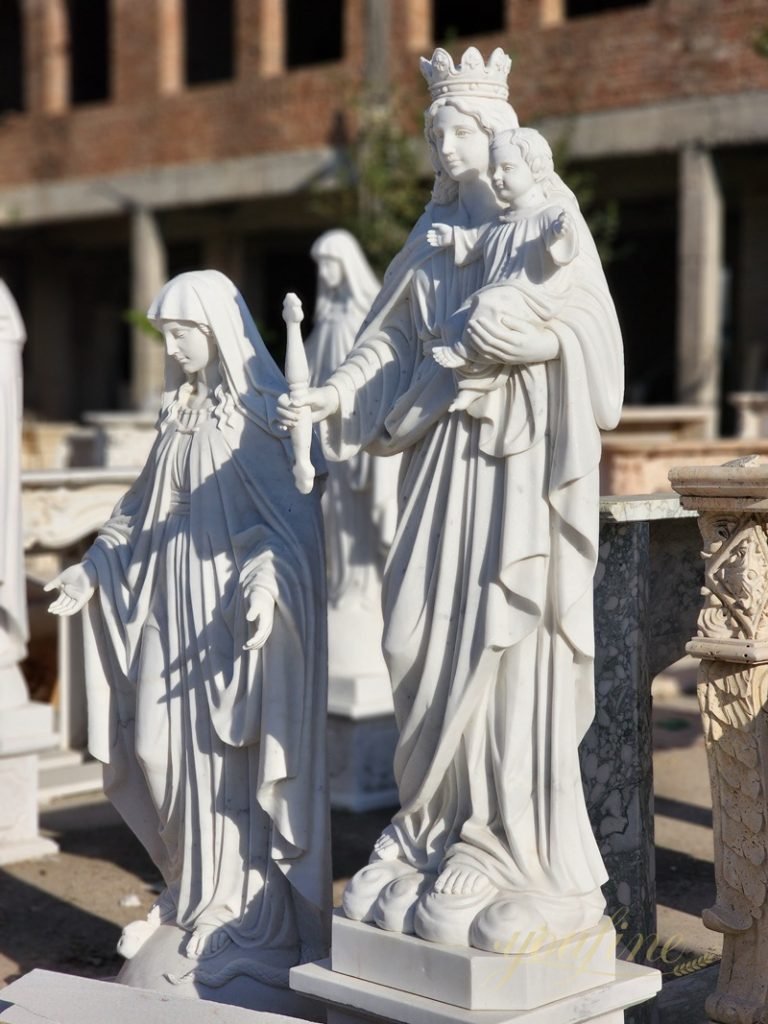 Helping Statue Marble Our Lady of Perpetual Help Statue 67