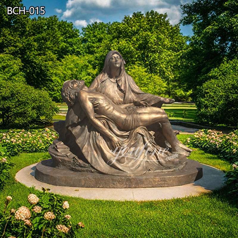 New Design Hand Cast Bronze Pieta Statue