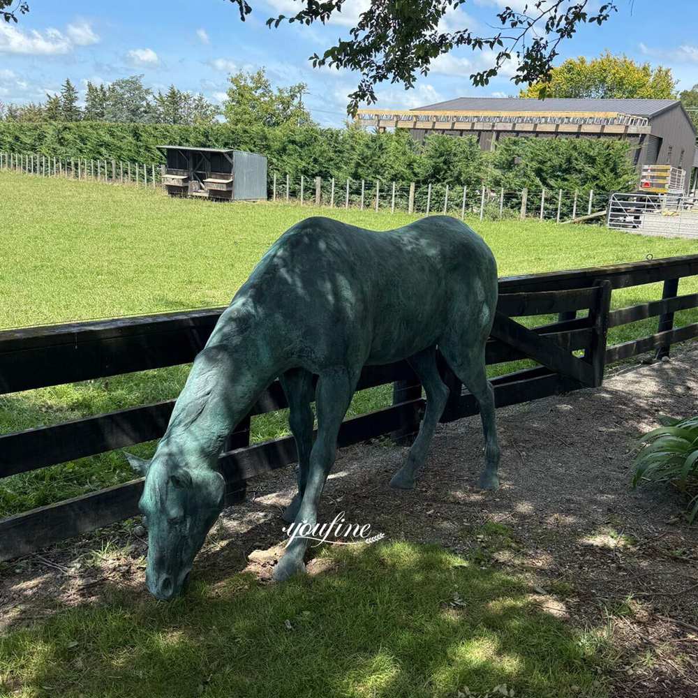 New Zealand bronze horse sculpture feedback