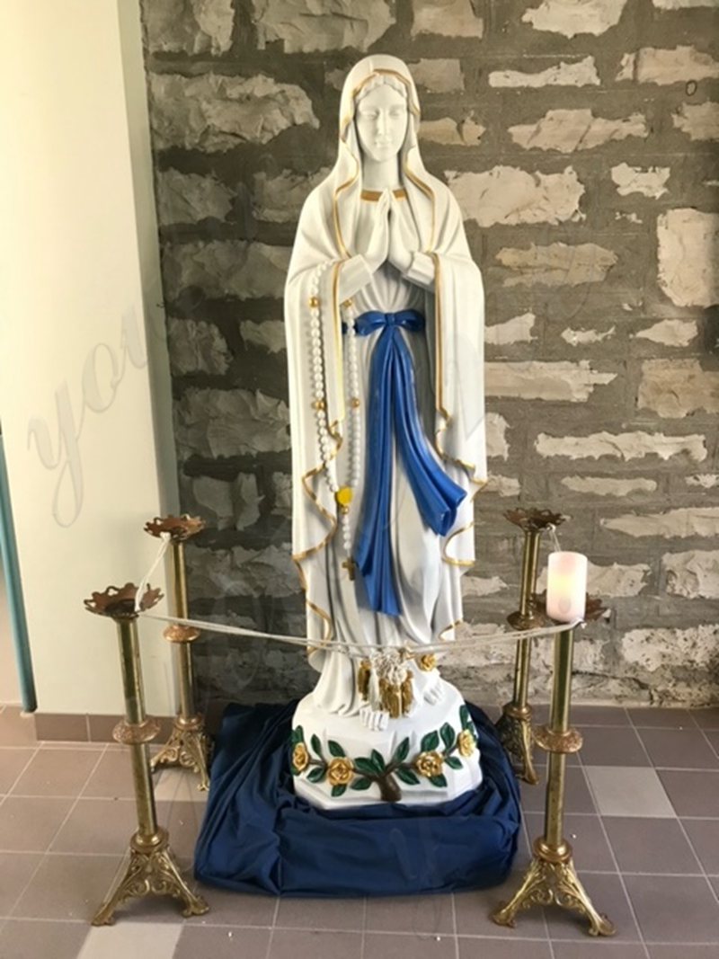 Our Lady of Lourdes outdoor statue Feedback from Canada Church