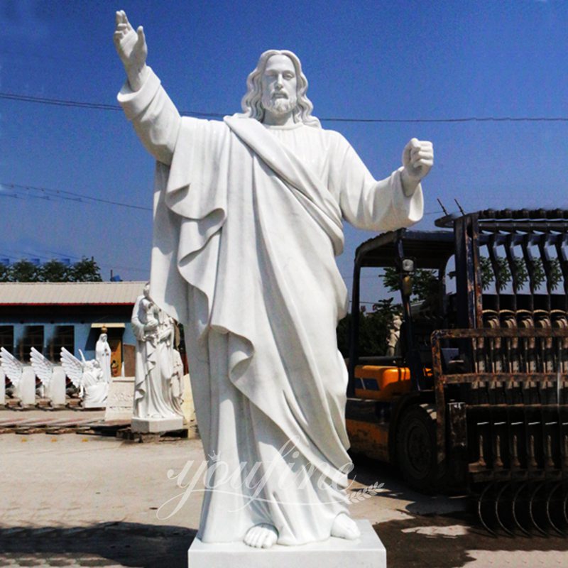  » Outdoor Catholic Jesus Christ Marble Statue Garden Decor for Sale CHS-608 Featured Image