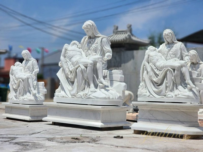 Outdoor Catholic Marble Pieta Statue for Sale CHS-262