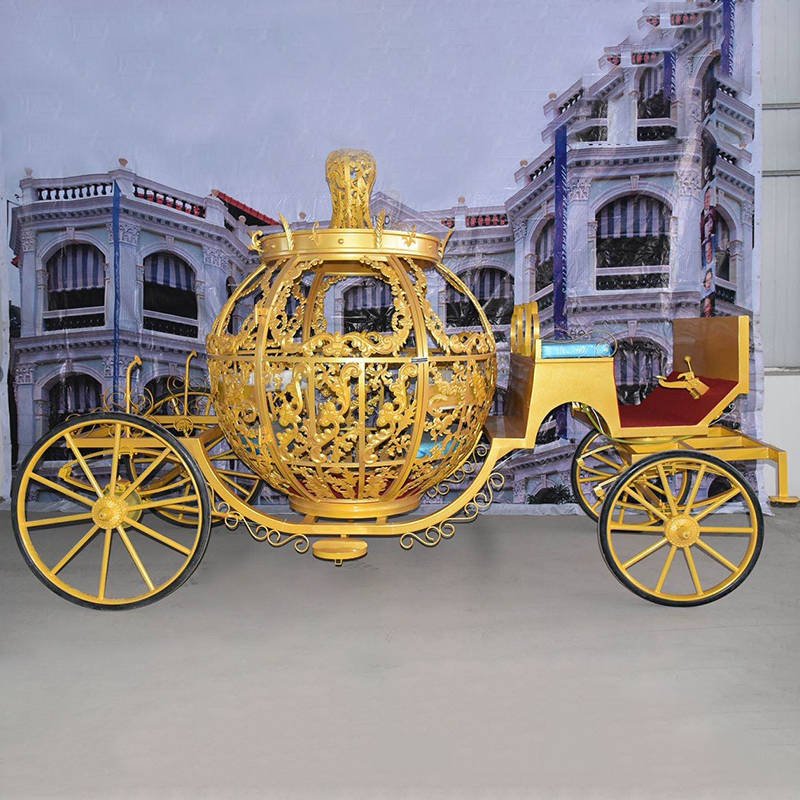 Pumpkin Horse Carriage-YouFine Sculpture