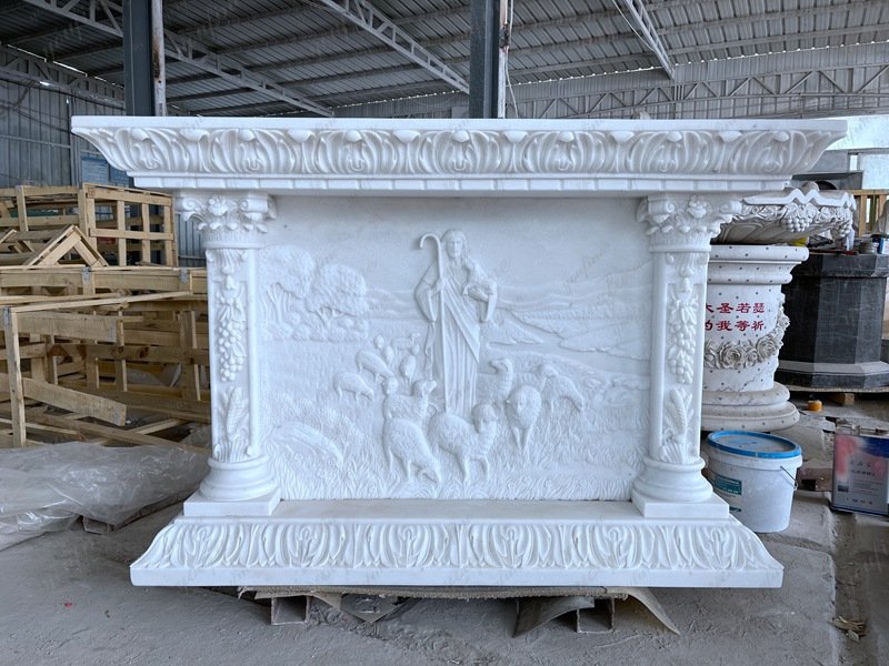 Religious Marble Church Table Church Altar