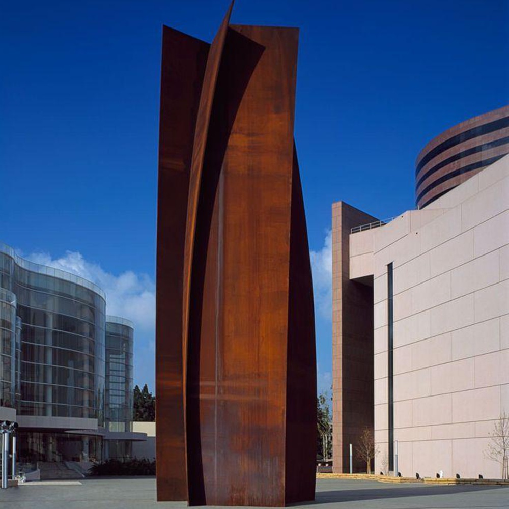 Richard Serra Corten Steel Sculpture
