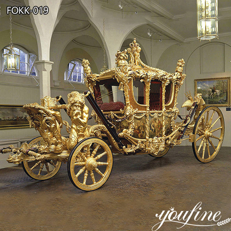  » Golden Royal Horse Carriage for Sightseeing Historical Replica FOKK-019 Featured Image
