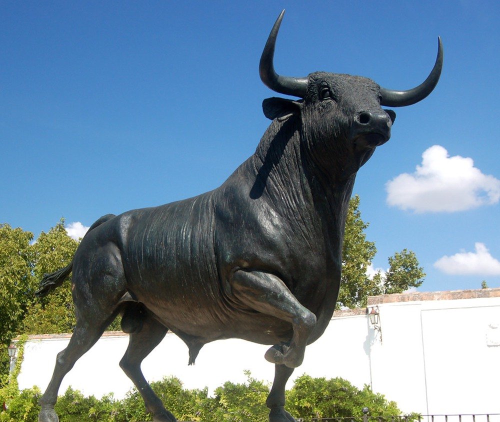 Running Bull Statue (El Toro Bravo) Original Work