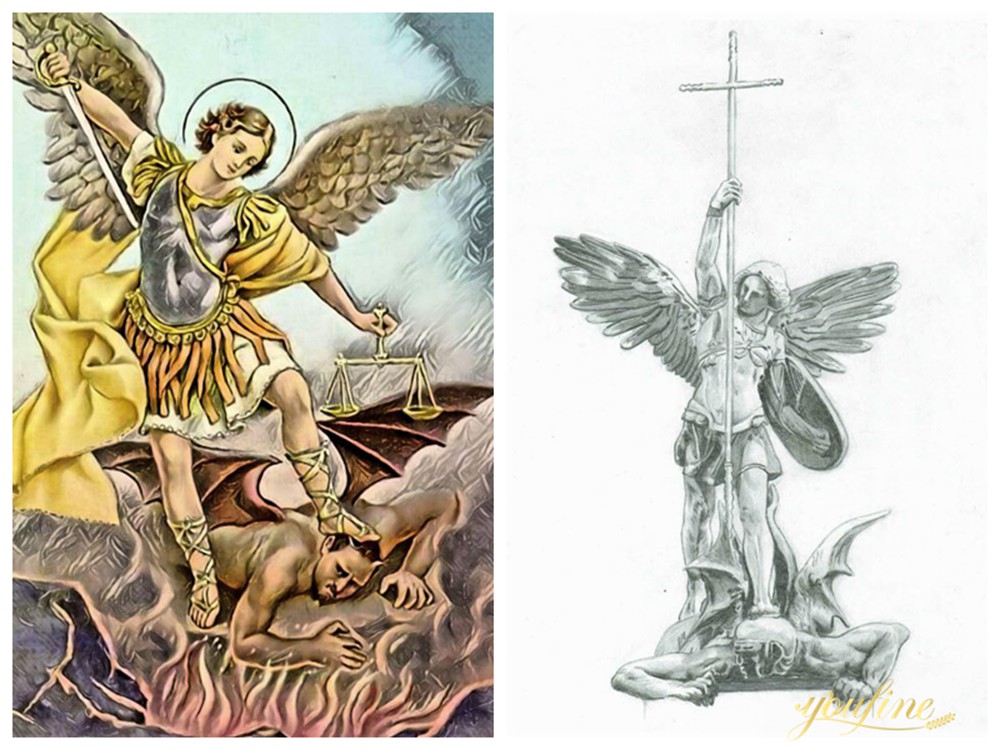 Saint Michael the Archangel Drawings