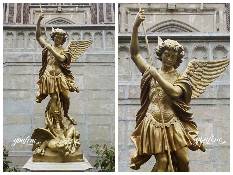 St. Michael Sculpture Details