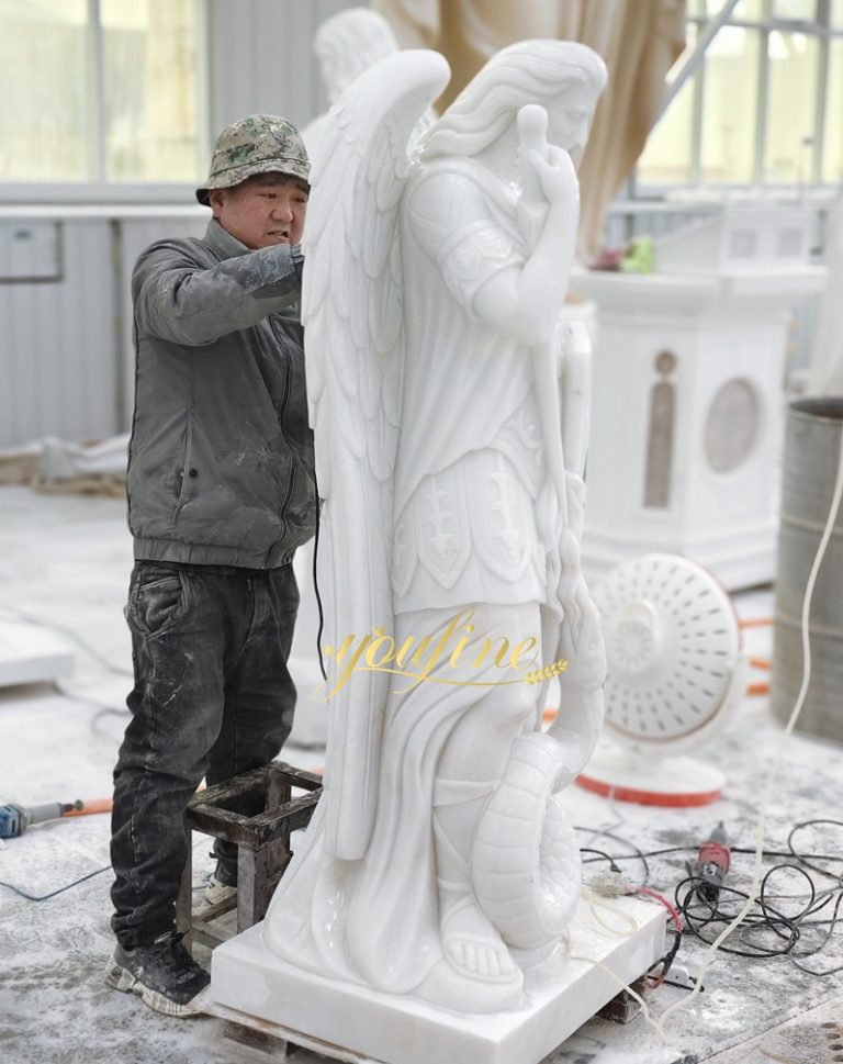 St. Michael Sculptures Carving Process