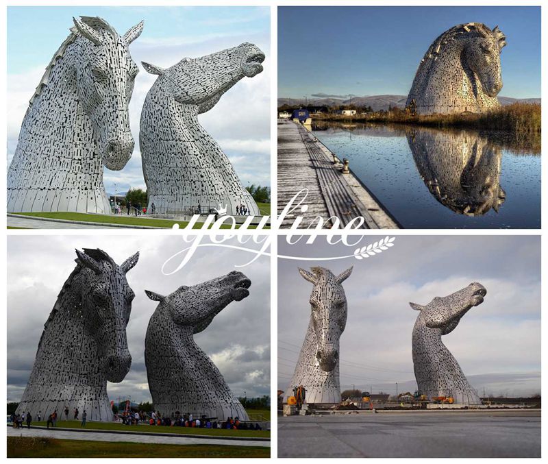 Stainless Steel Horse Head Sculpture Applications