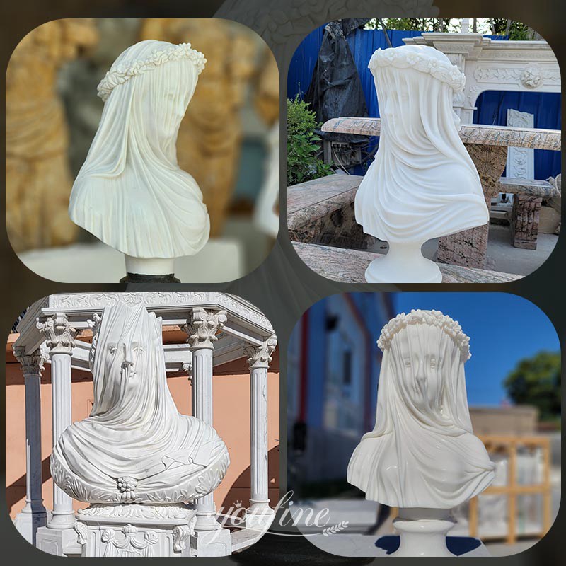 Strazza Veiled Virgin Statue