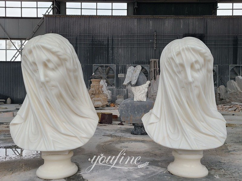 Strazza Veiled Virgin Statue