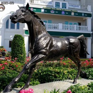 Stunning Bronze Life Size Horse Sculptures for Garden BOK1-473