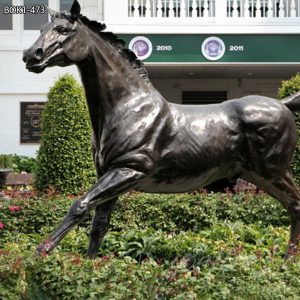  » Stunning Bronze Life Size Horse Sculptures for Garden BOK1-473