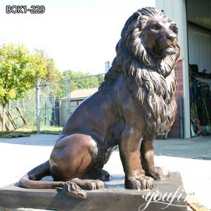  » Stunning Bronze Lion Sculpture for Decor and Souvenirs for Sale BOK1-229
