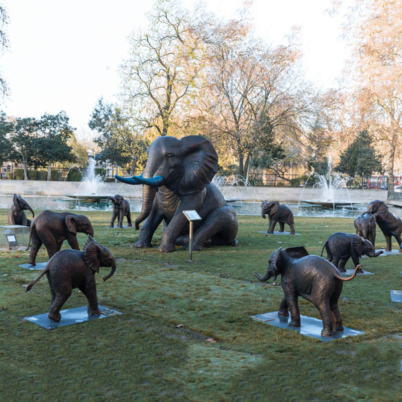 The Art of Charity – Bronze Elephant Statue at Marble Arch, London