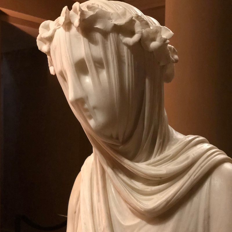 The Art of Veiled Sculptures: A Cloaked Beauty Unveiled