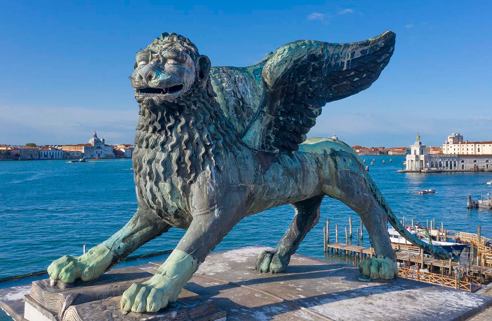 The Bronze Lion of Venice