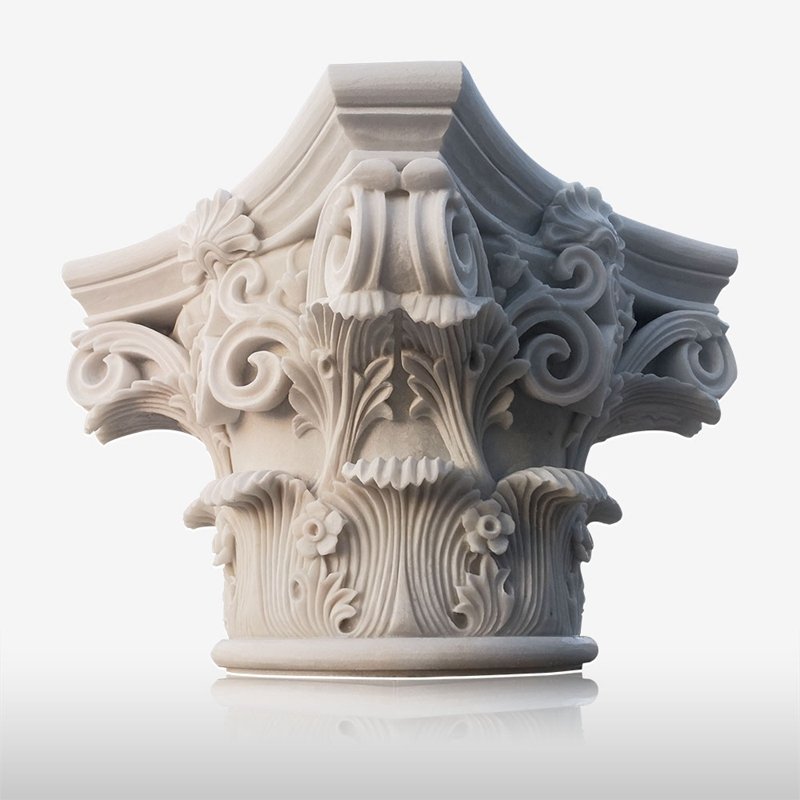 The Enduring Charm of Acanthus Leaf in Marble Carving