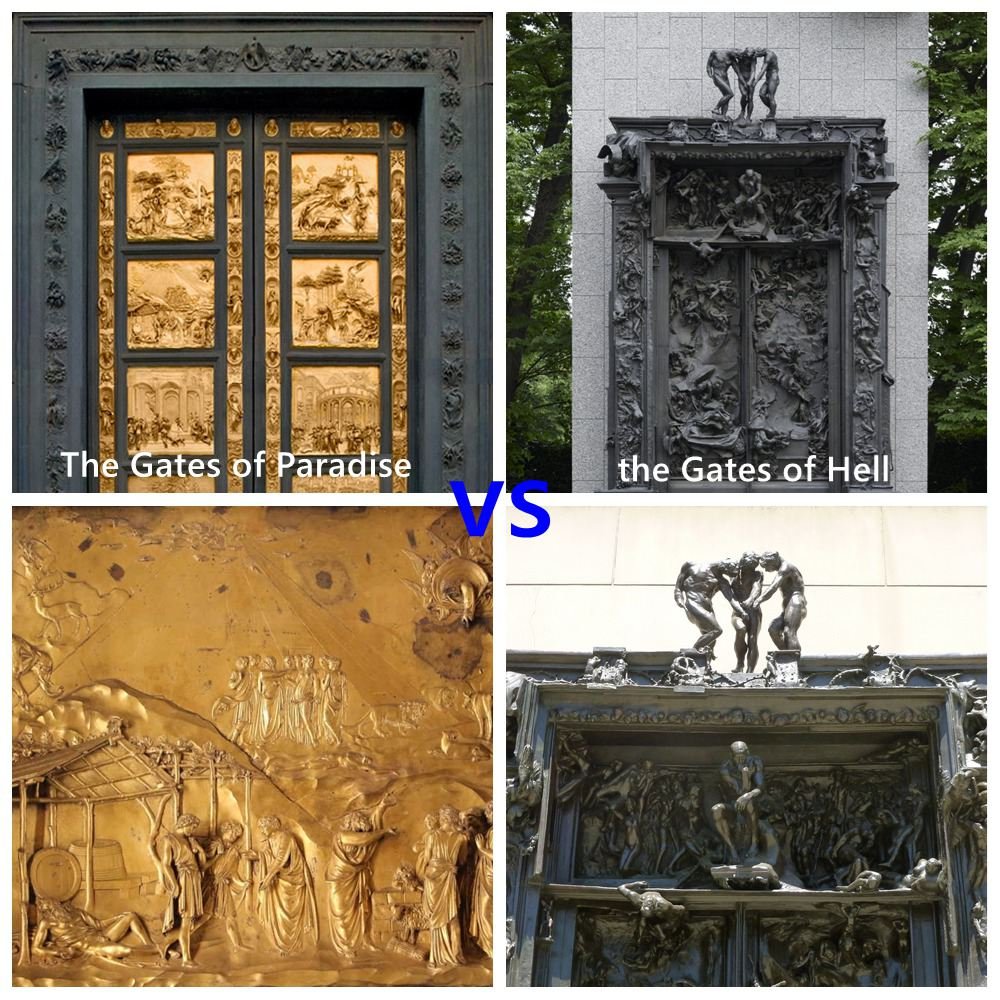 Marble The Gates of Hell Sculpture Reproduction by YouFine Factory