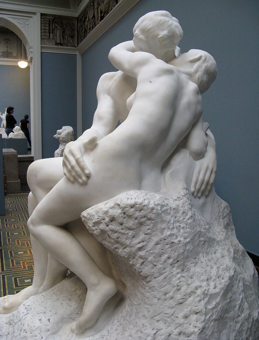 The Kiss by Auguste Rodin
