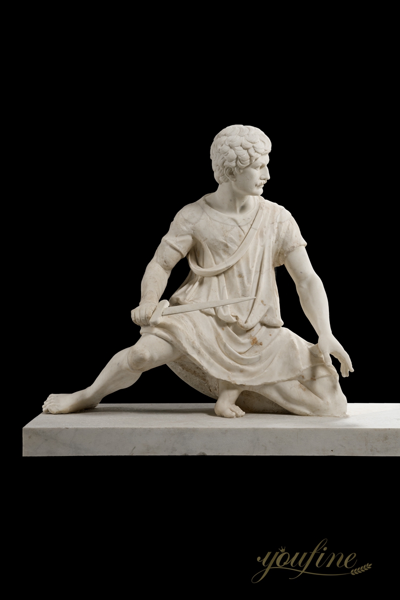The Torlonia Marble Greek Warrior Statue for Sale