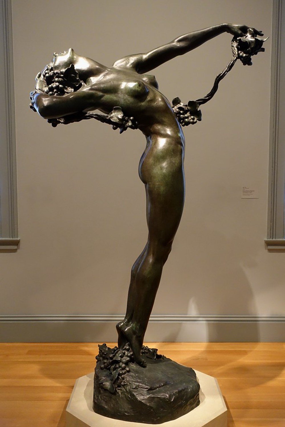 The Vine (1923) by Harriet Whitney Frishmuth, in the Smithsonian American Art Museum