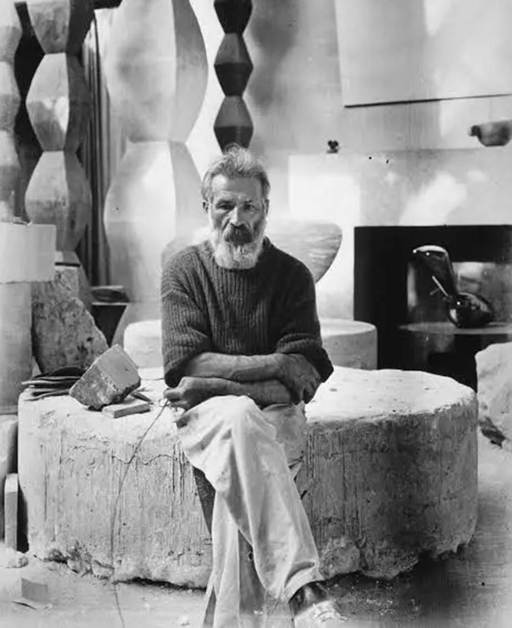 The father of abstract sculpture, Constantin Brâncuși