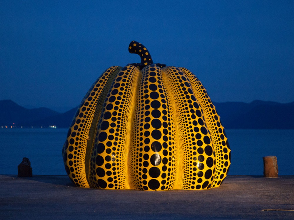 Tokyo's Pumpkin Sculpture