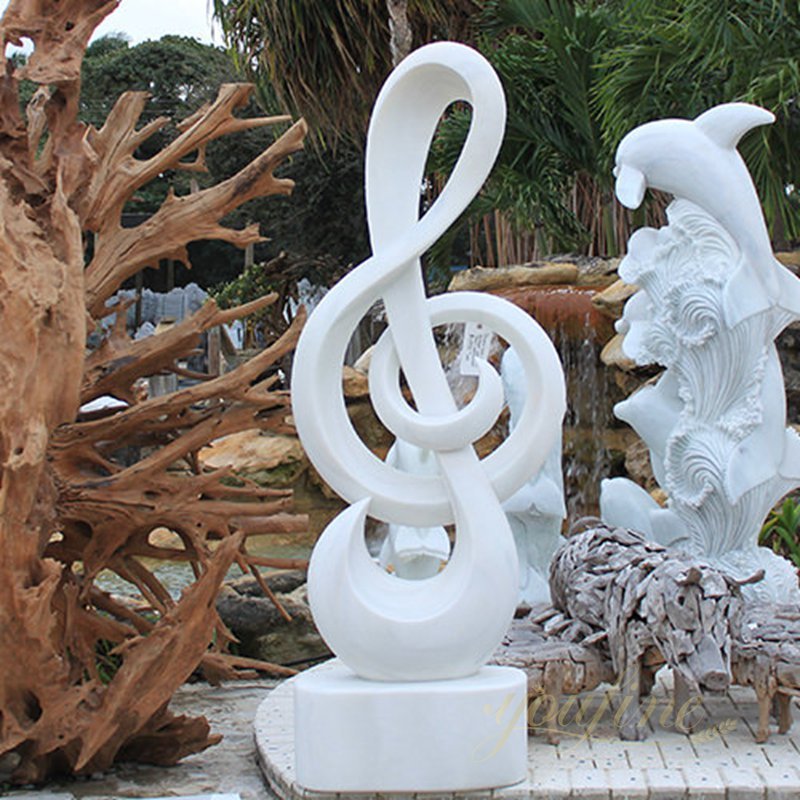 Treble Clef Sculpture for Outdoor