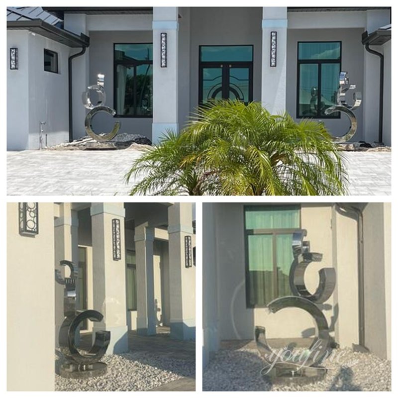 UK 3 C Style Mirror Metal Garden Fountain Feedback