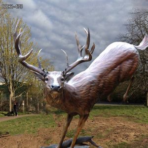  » Vivid Bronze Whitetail Deer Sculpture for Sale BOK1-475