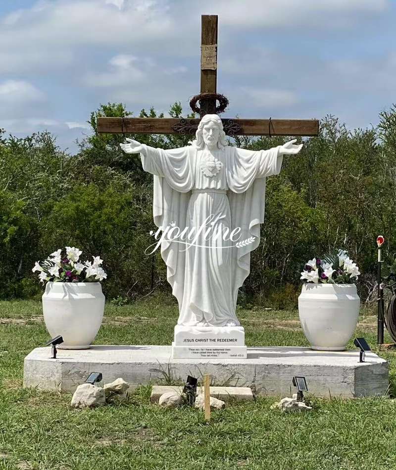 White Jesus Statue (1)
