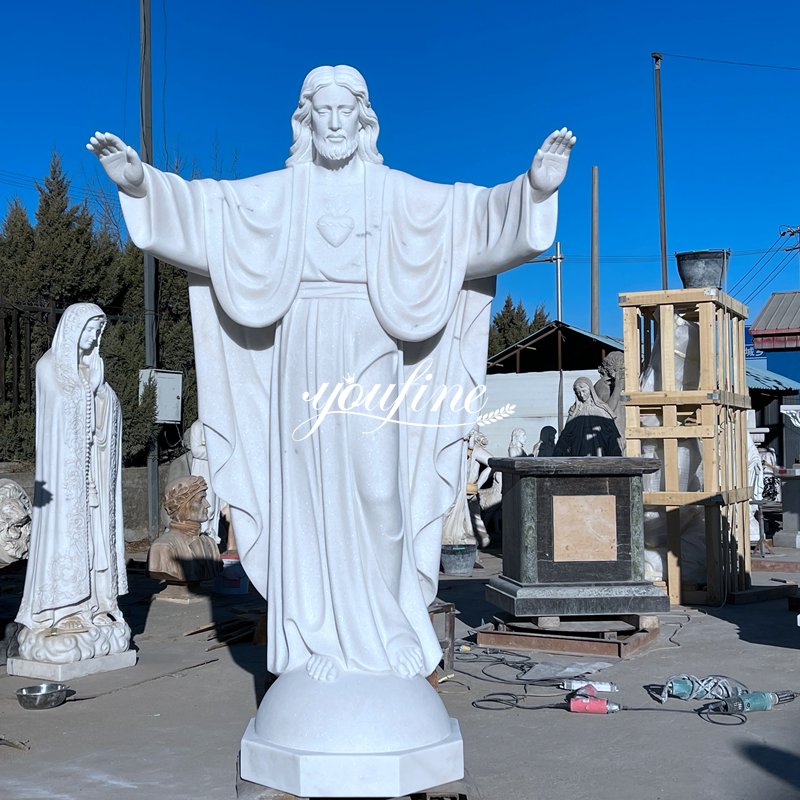 White Jesus Statue (2)