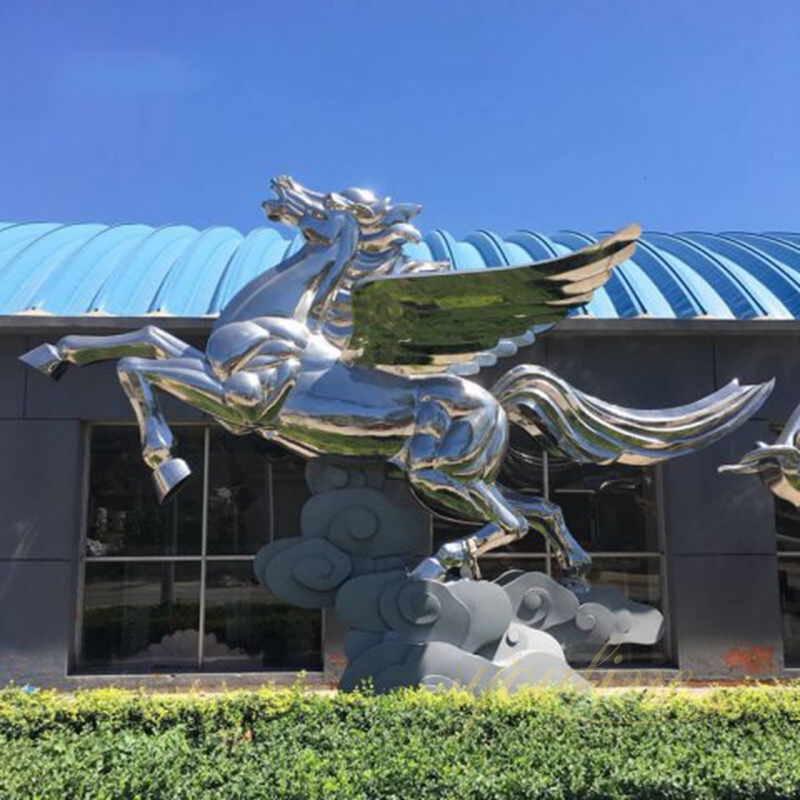 Winged Horse Pegasus Statue 
