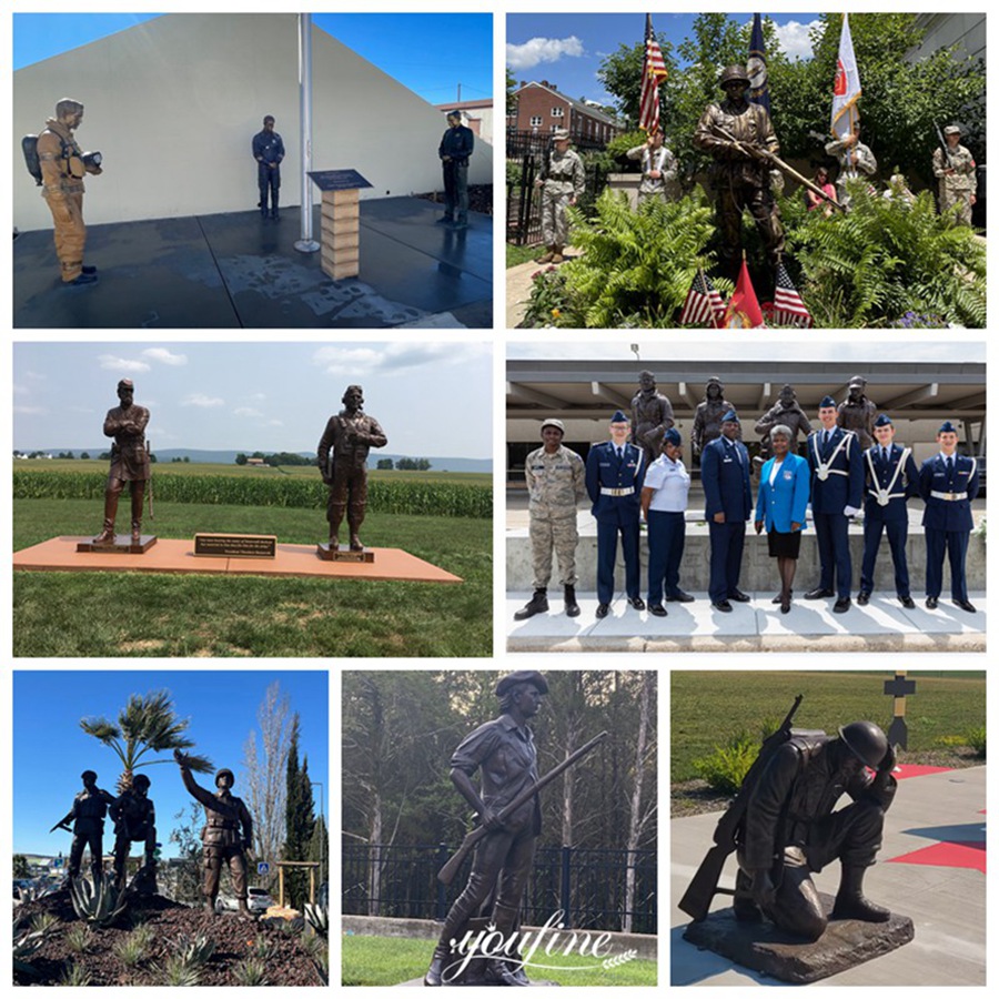 YouFine Bronze Military Sculptures Customer Feedback