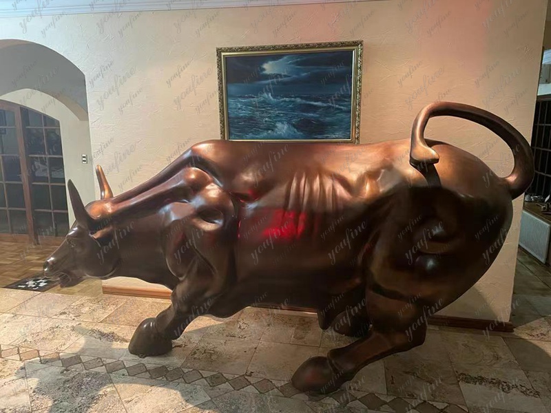 YouFine clients feedback of wall street bull statue replica 