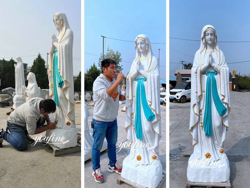 our lady of lourdes statue outdoor our lady of the rosary statues for sale outdoor catholic statues for sale