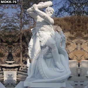 Detailed Carving Greek Statues Male MOKK-75