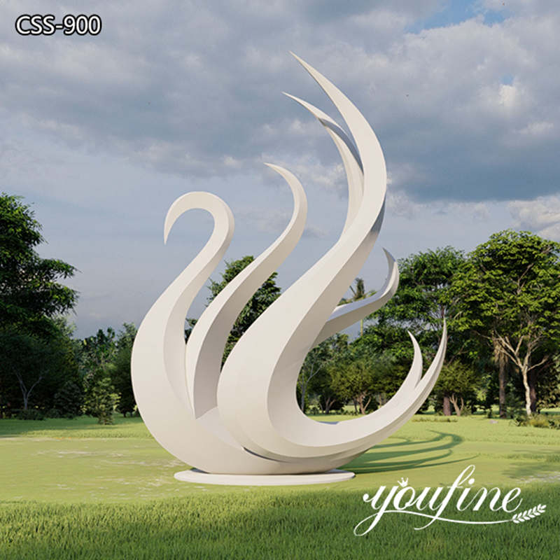 abstract metal sculpture-YouFine Sculpture
