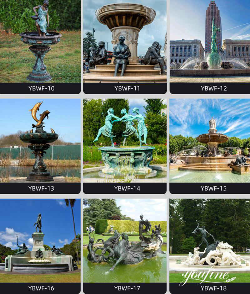 antique bronze fountain for sale - YouFine Sculpture (2)