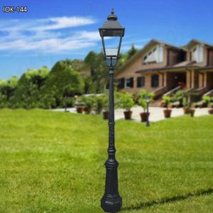 Antiquecast Iron Lamp Post for Outdoor Street Suppliers IOK-144