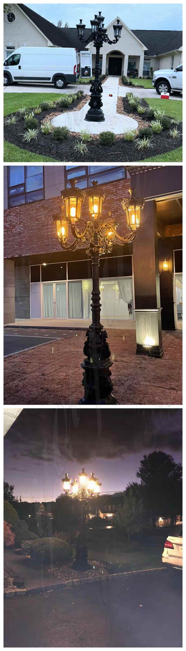 antique street lamps customer feedback