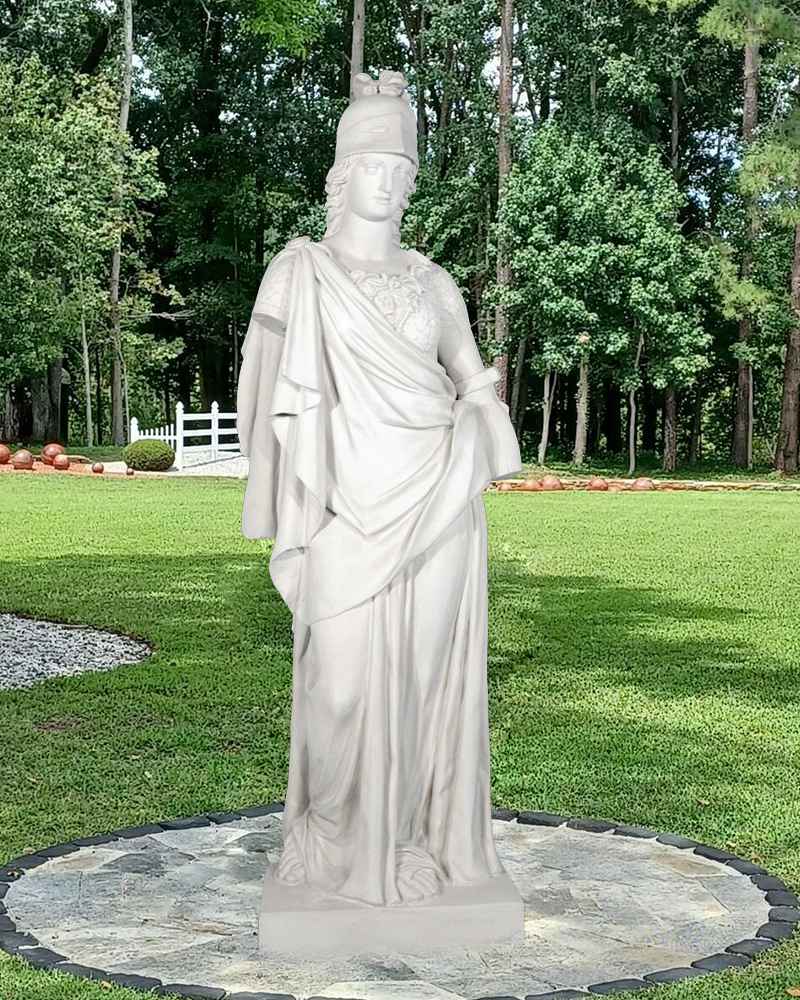 athena marble statue