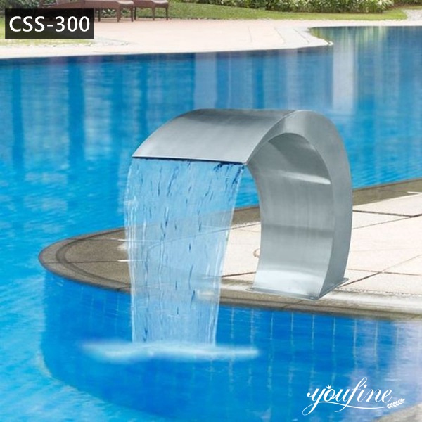  » Stainless Steel Pool Water Fountain Garden Decor for Sale CSS-300 Featured Image