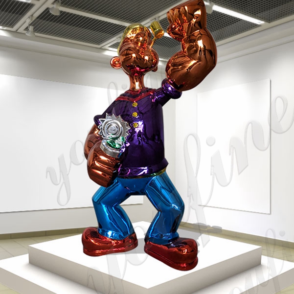  » Stainless steel cartoon character popeye the sailor statue for sale CSS-87 Featured Image