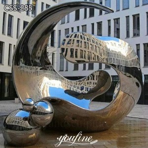  » Outdoor Mirror Metal Sphere Sculpture Garden Decor for Sale CSS-285